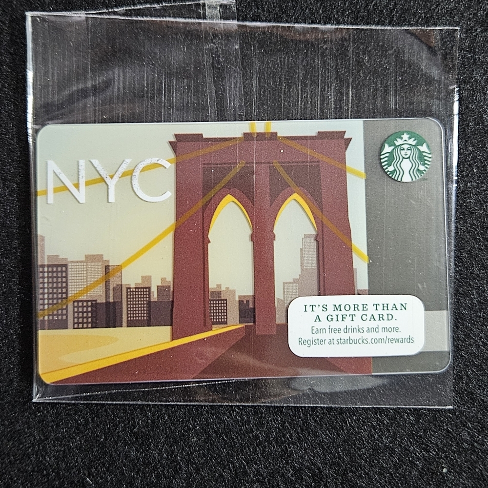 Starbucks Card - New York 2012 - Traditonal Plastic